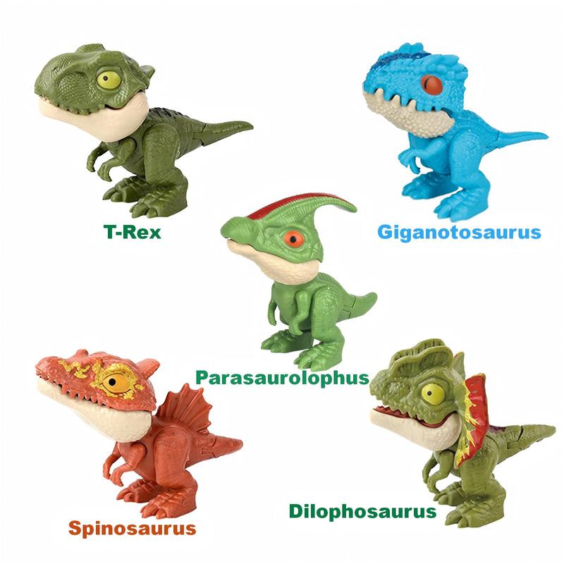 Painless Biting Finger Dinosaur Action Figures