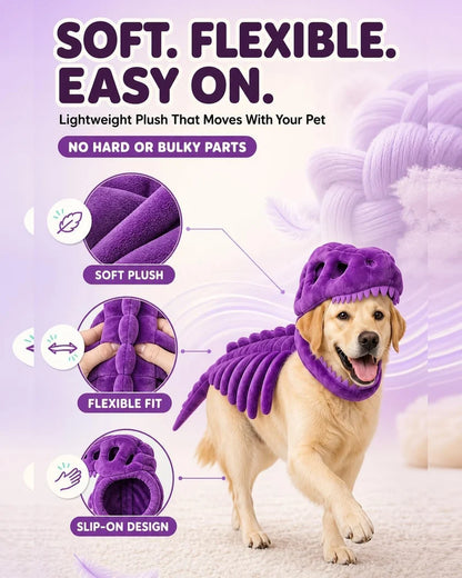 Dinosaur Skeleton Pet Costume – Turn Your Pet Into a Roaring Dino