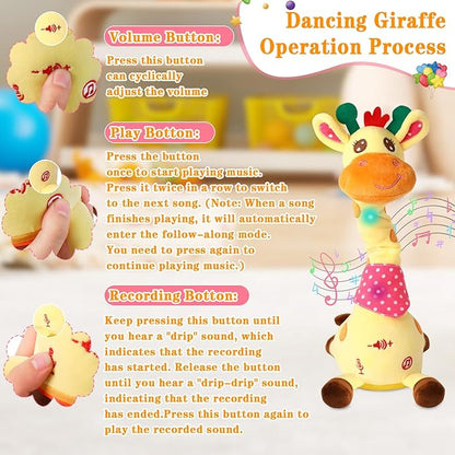 Dancing Talking Giraffee Toy