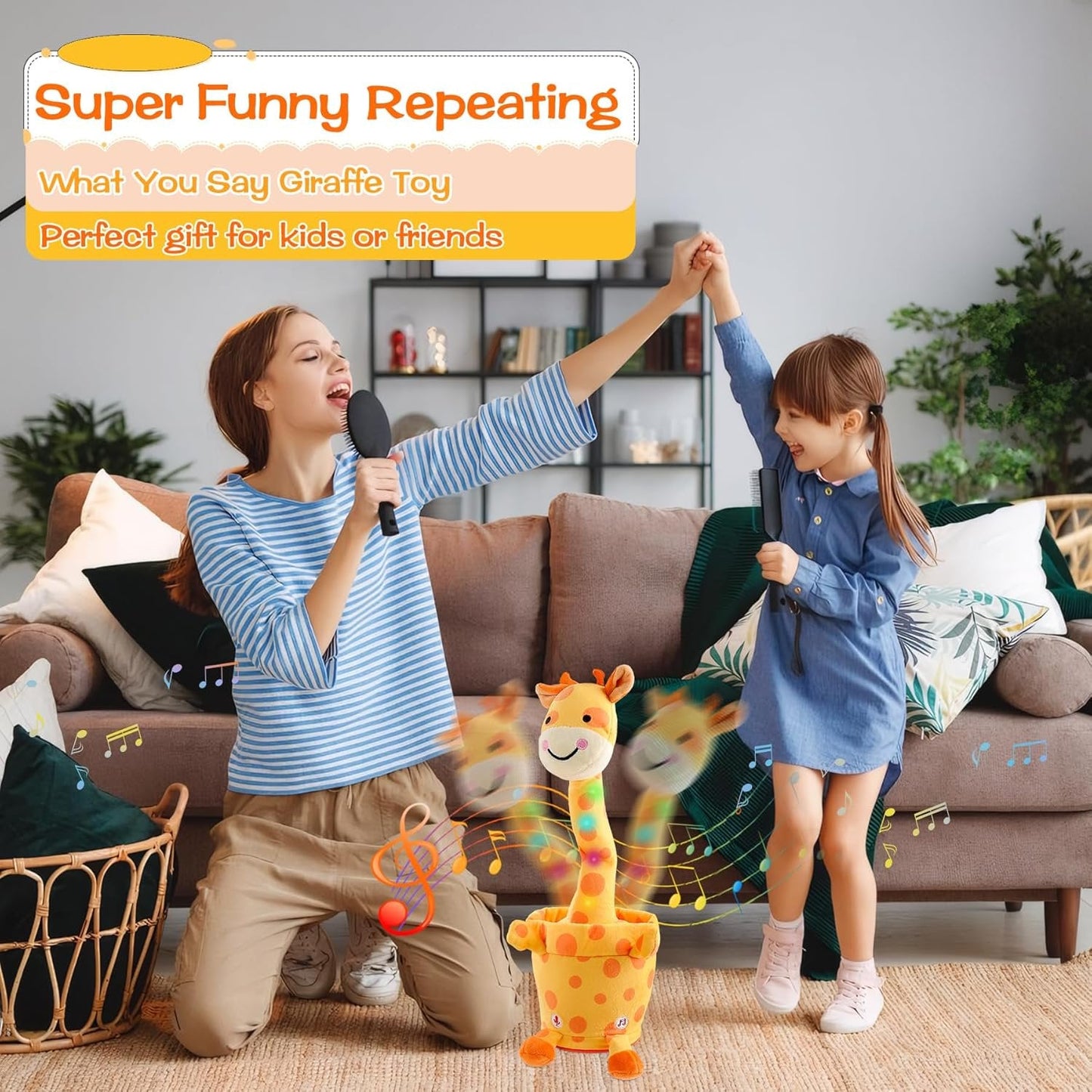 Dancing Talking Giraffee Toy