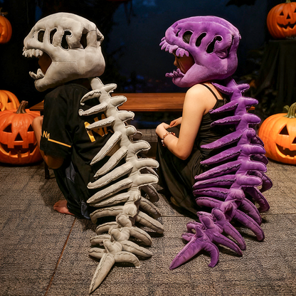 Dinosaur Skeleton Headgear Pillow