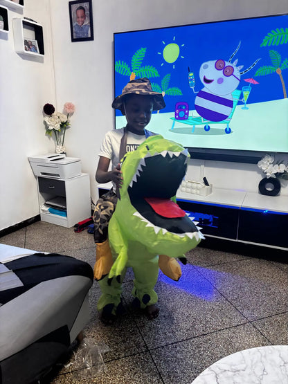 Ride Into Adventure with a Giant Dinosaur
