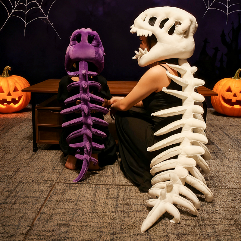 Dinosaur Skeleton Headgear Pillow