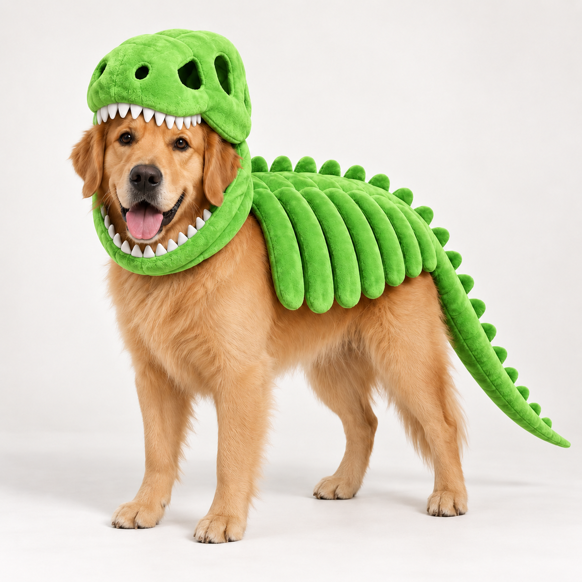 Dinosaur Skeleton Pet Costume – Turn Your Pet Into a Roaring Dino