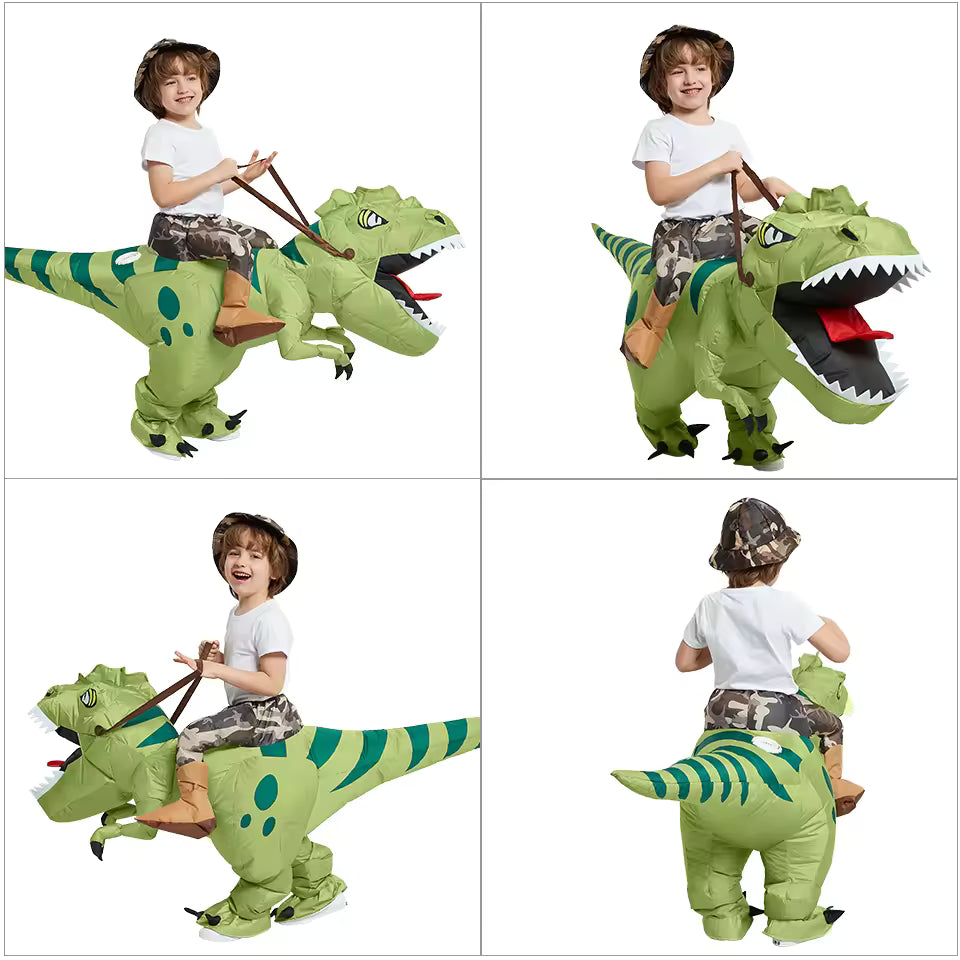 Ride Into Adventure with a Giant Dinosaur