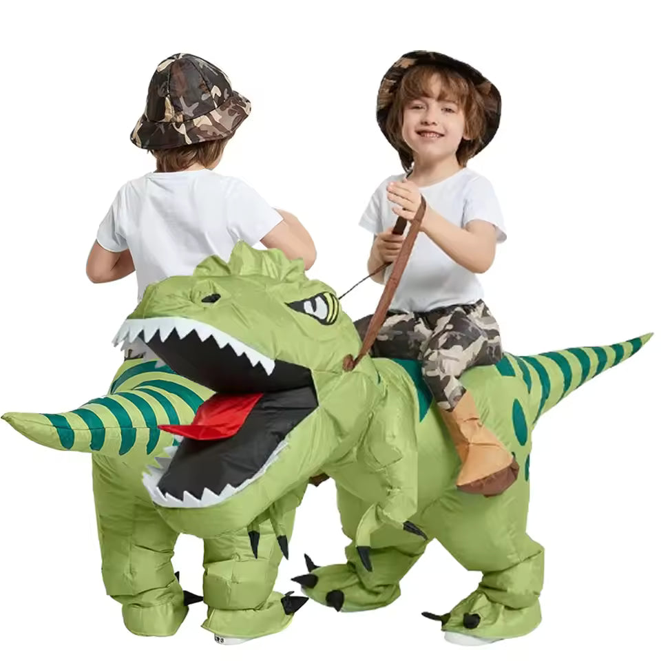 Ride Into Adventure with a Giant Dinosaur