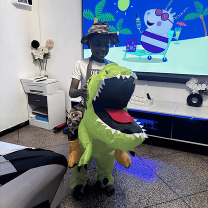 Ride Into Adventure with a Giant Dinosaur