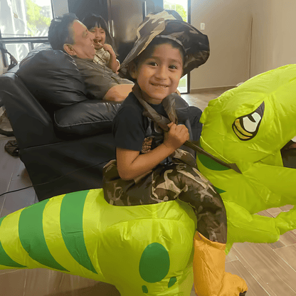 Ride Into Adventure with a Giant Dinosaur