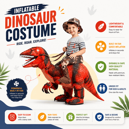 Ride Into Adventure with a Giant Dinosaur