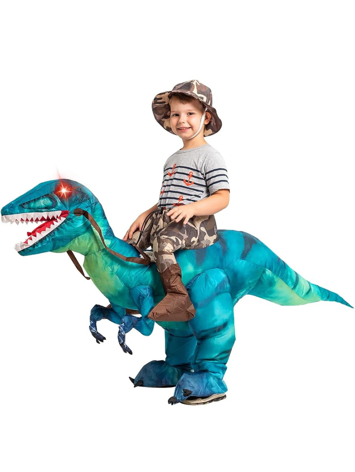 Ride Into Adventure with a Giant Dinosaur